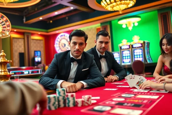 Engage in thrilling poker action at loto188.gb.net with luxury settings and excitement.