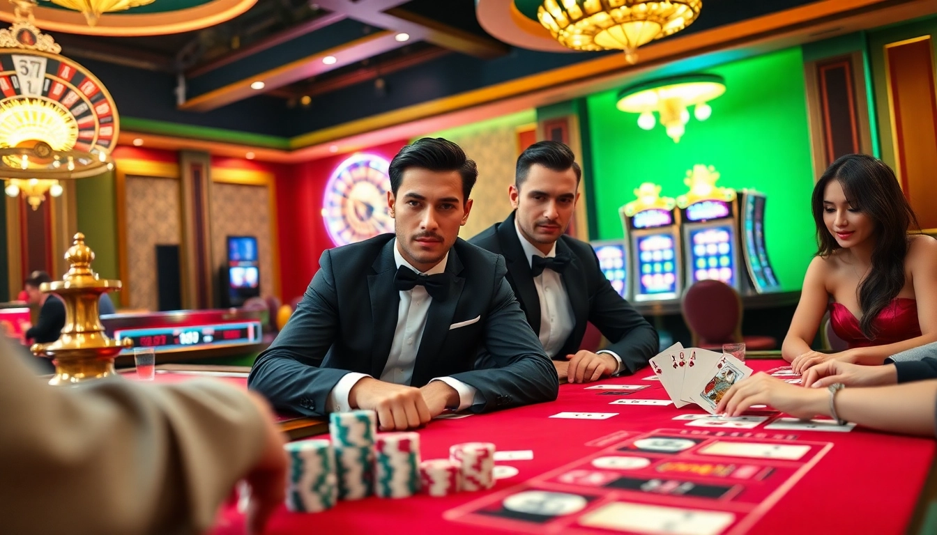 Engage in thrilling poker action at loto188.gb.net with luxury settings and excitement.