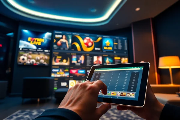 Experience the vibrant excitement of ev88win.live's online betting platform with luxury gaming options and engaging interfaces.