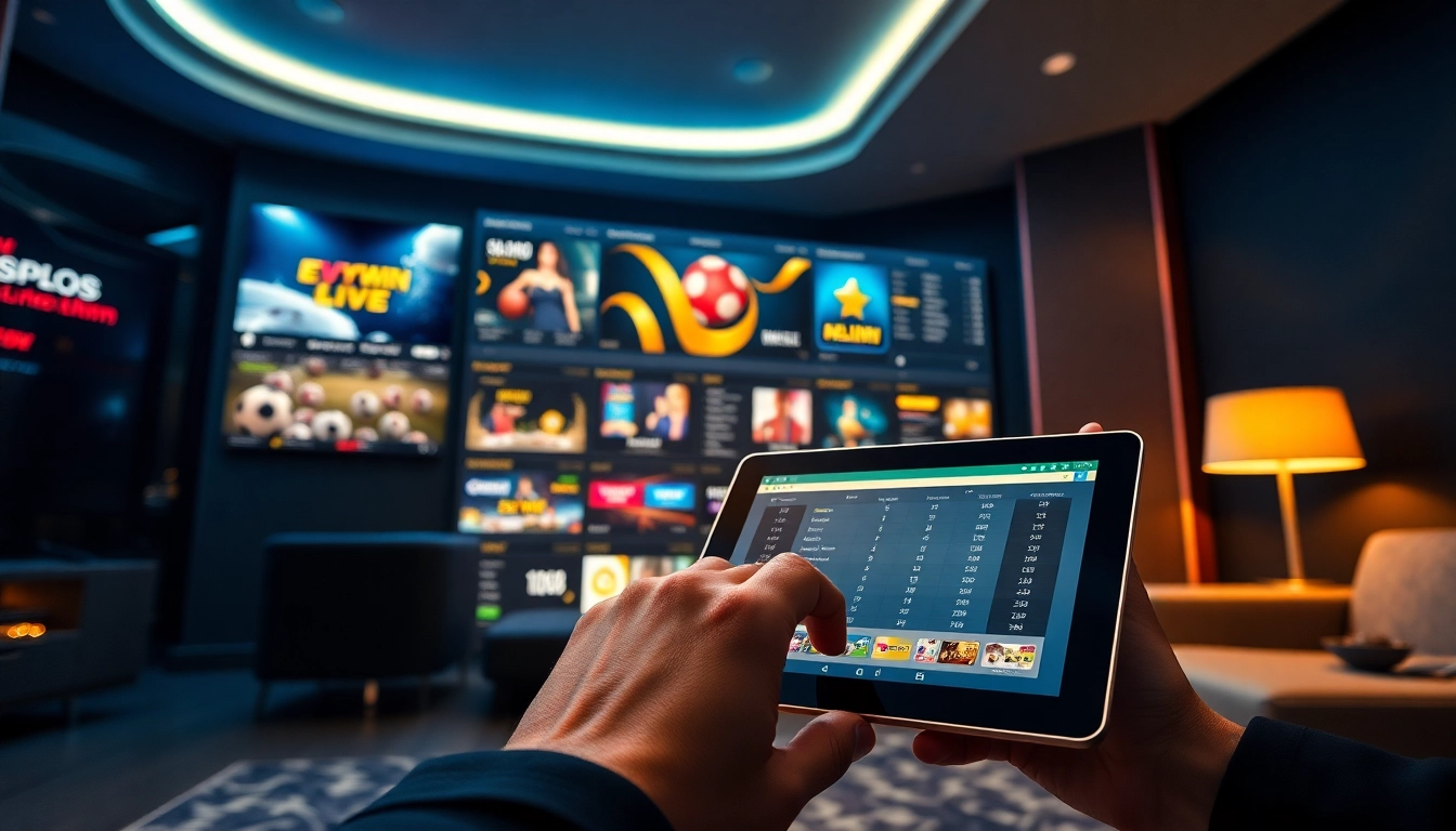 Experience the vibrant excitement of ev88win.live's online betting platform with luxury gaming options and engaging interfaces.