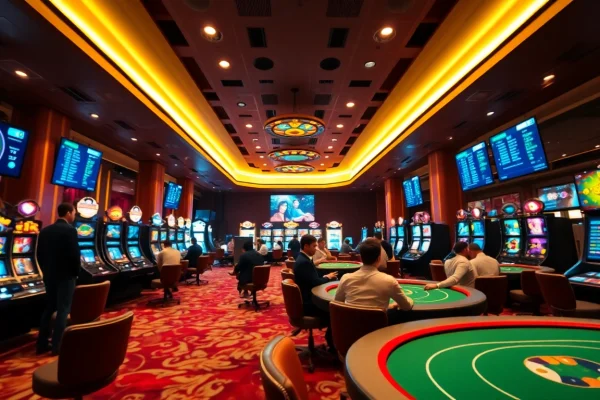 Engaging online gaming experience at winvn88.live with players enjoying casino games.