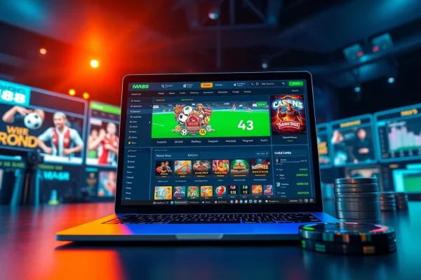 Engaging online betting experience at m88.com.mx showcasing vibrant digital interface and gaming options.